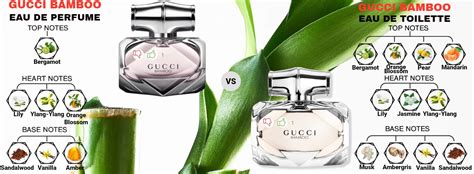 gucci bamboo toilette vs perfume|gucci bamboo perfume original.